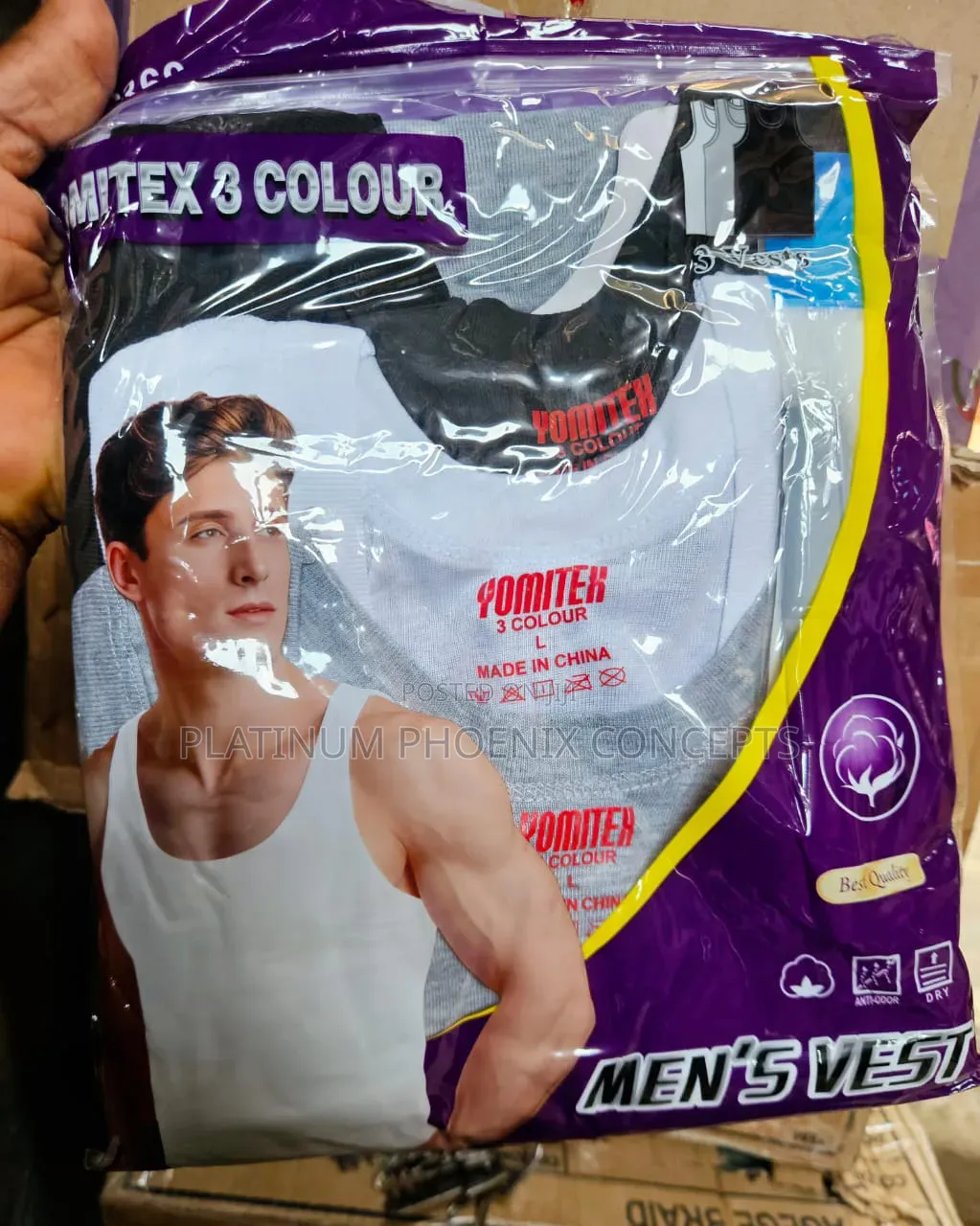 3in1, 3 Colours Singlet in One
