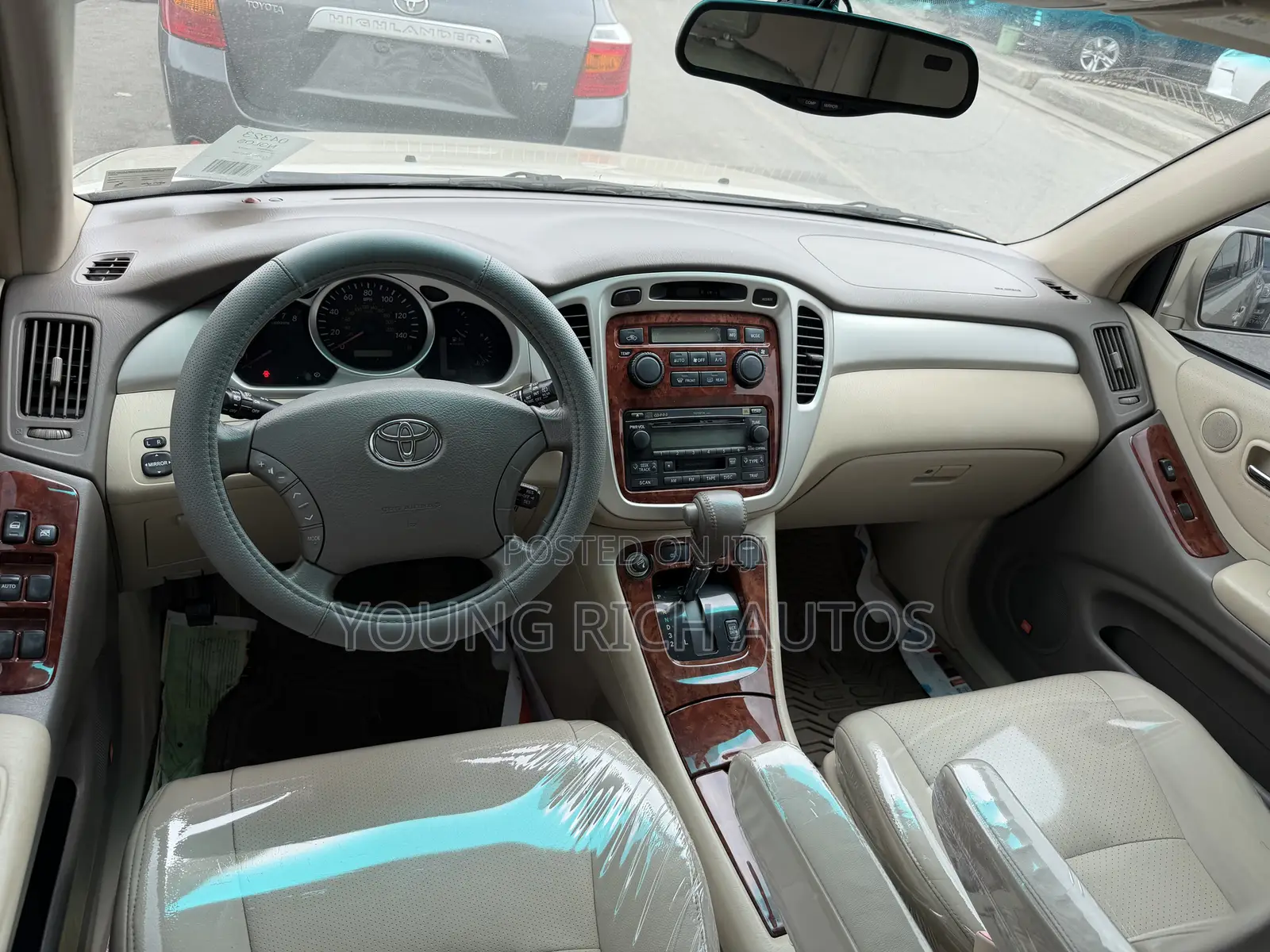 Toyota Highlander 2007 Gold