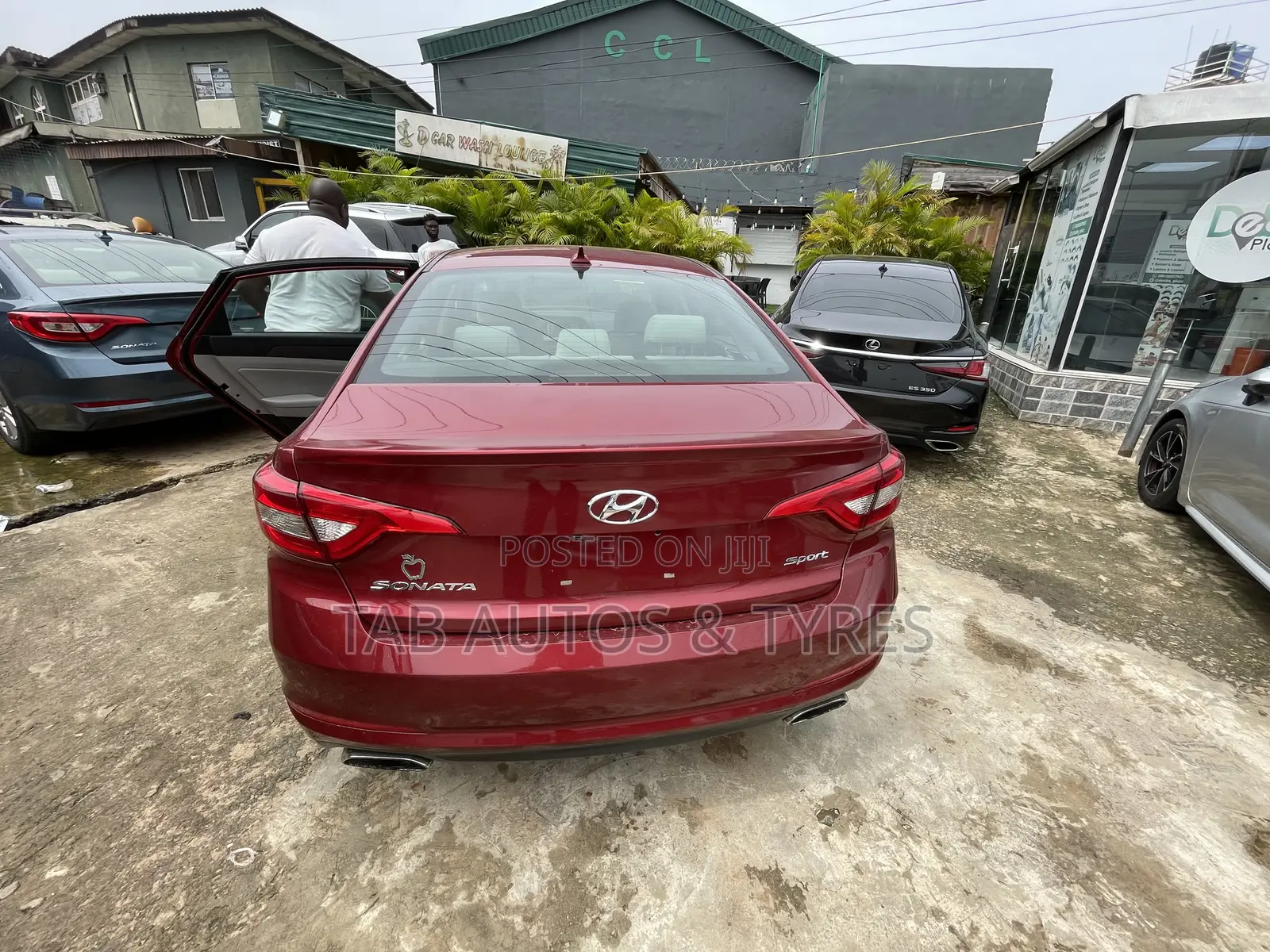 Hyundai Sonata 2015 Red
