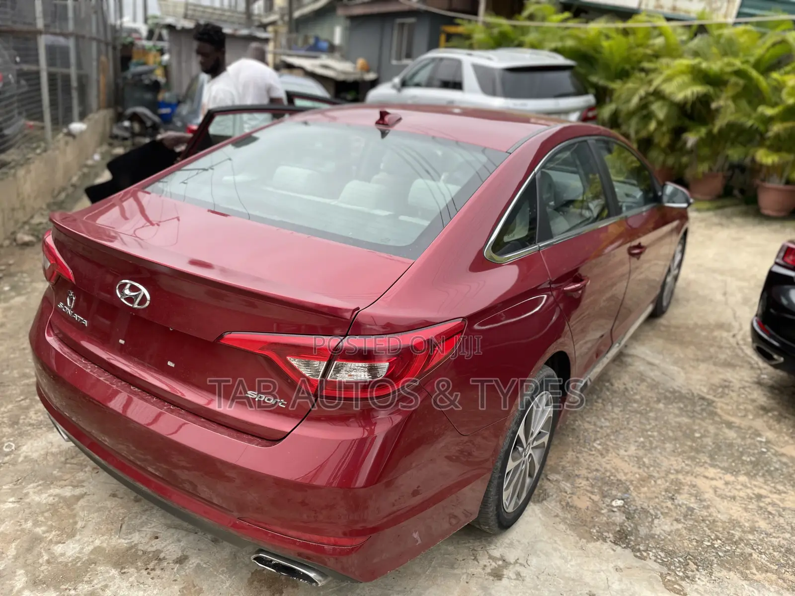 Hyundai Sonata 2015 Red