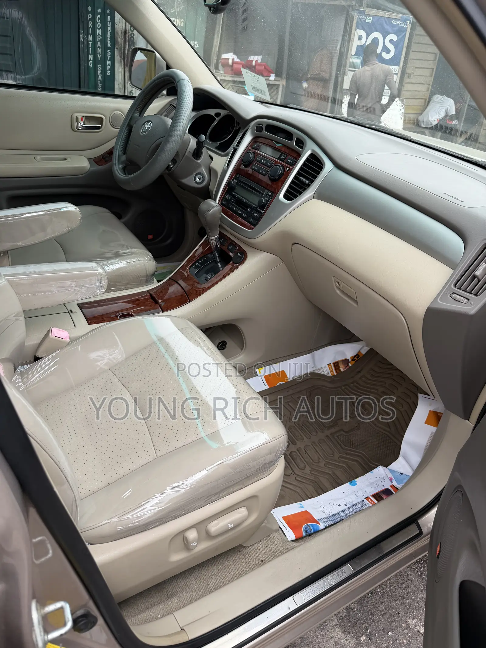 Toyota Highlander 2007 Gold