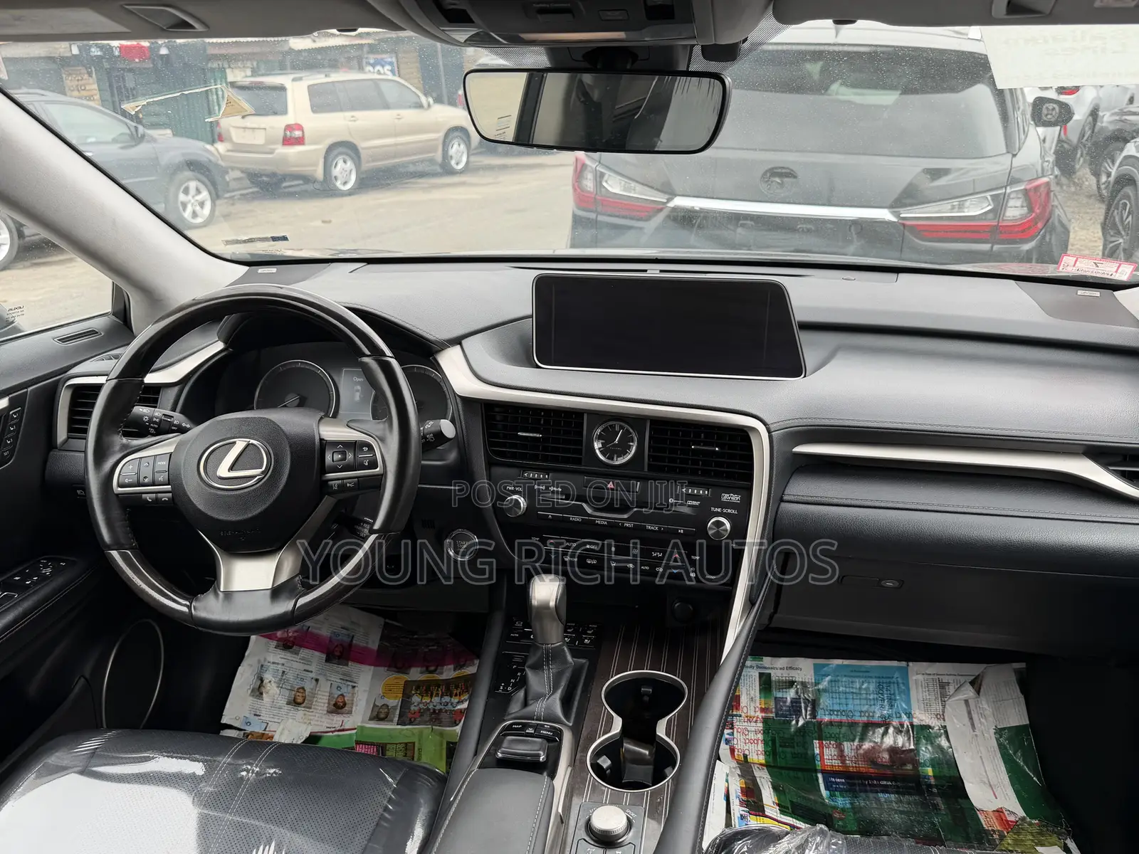 Lexus RX 350 F Sport AWD 2017 Black