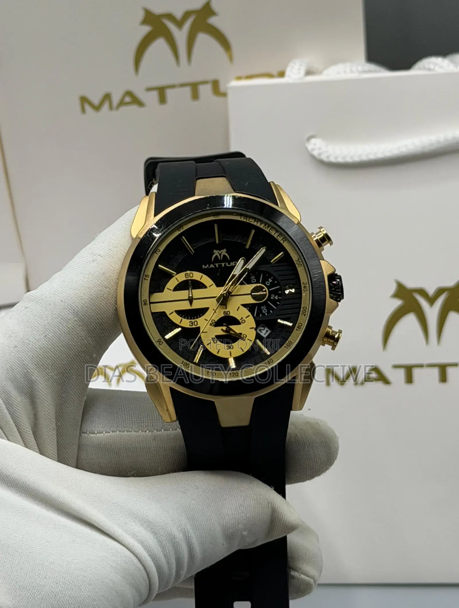 Quality Matturi Rubber Watch