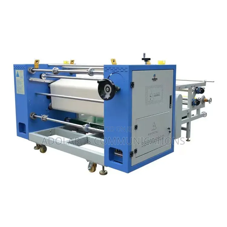 Roll to Roll Oil Heat Press Machine With Air Compressor