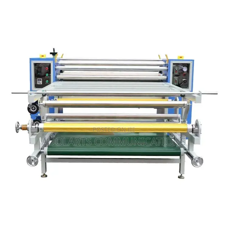 Roll to Roll Oil Heat Press Machine With Air Compressor