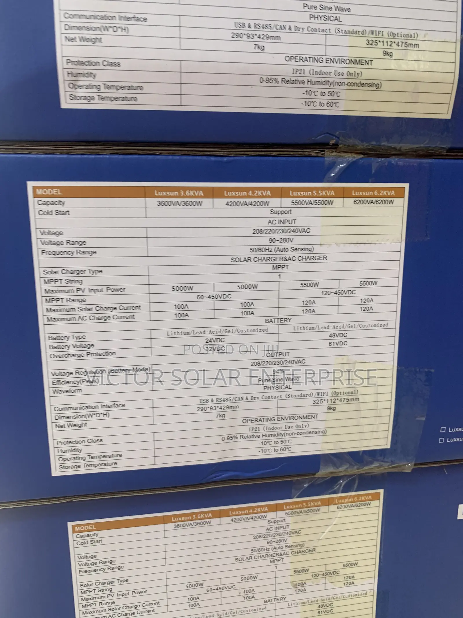 Luxsun Hybrid Inverter 4.2kva 24v