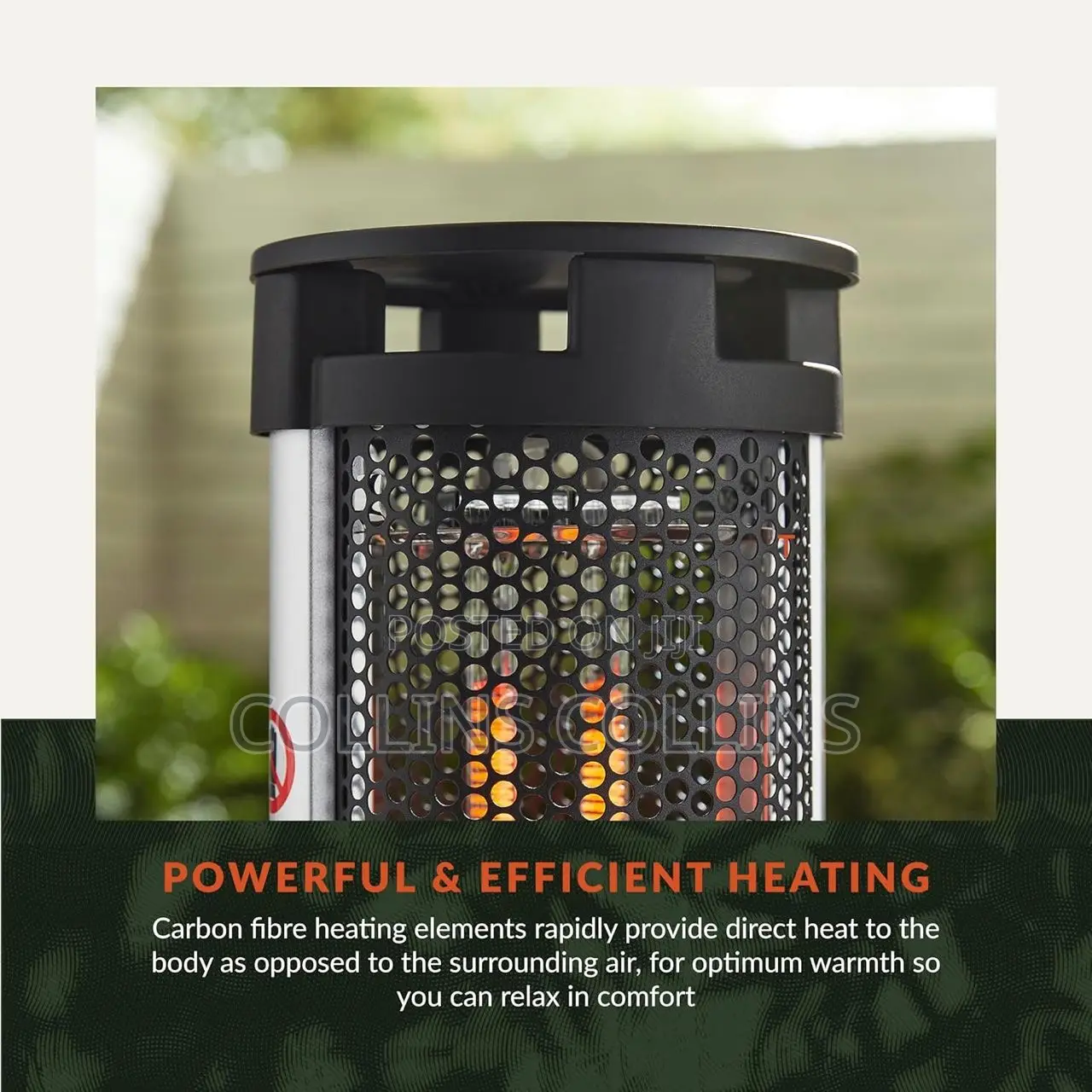 Swan Al Fresco Column Electric Patio Heater