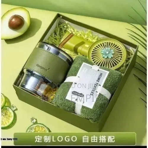 3in1souvenir Gift Set Stylish Design With Paper Bag Practical Gift Set