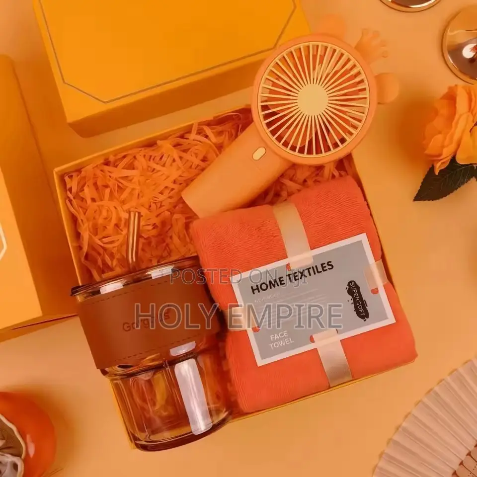3in1souvenir Gift Set Stylish Design With Paper Bag Practical Gift Set