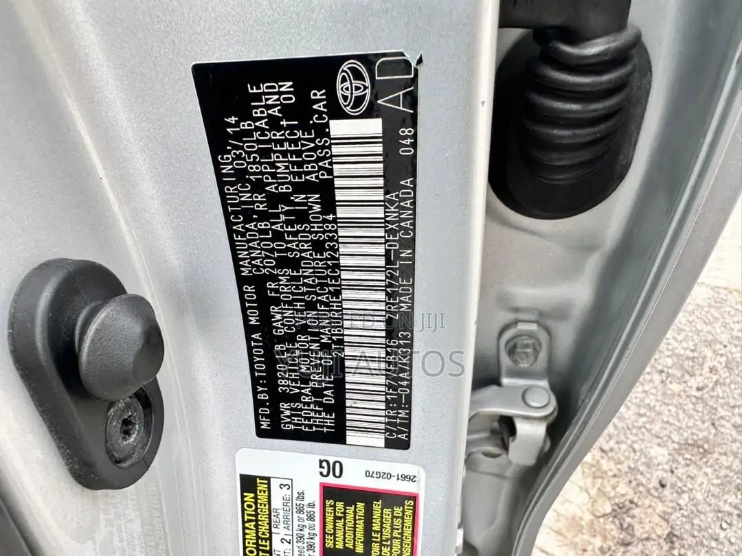 Toyota Corolla 2014 Silver