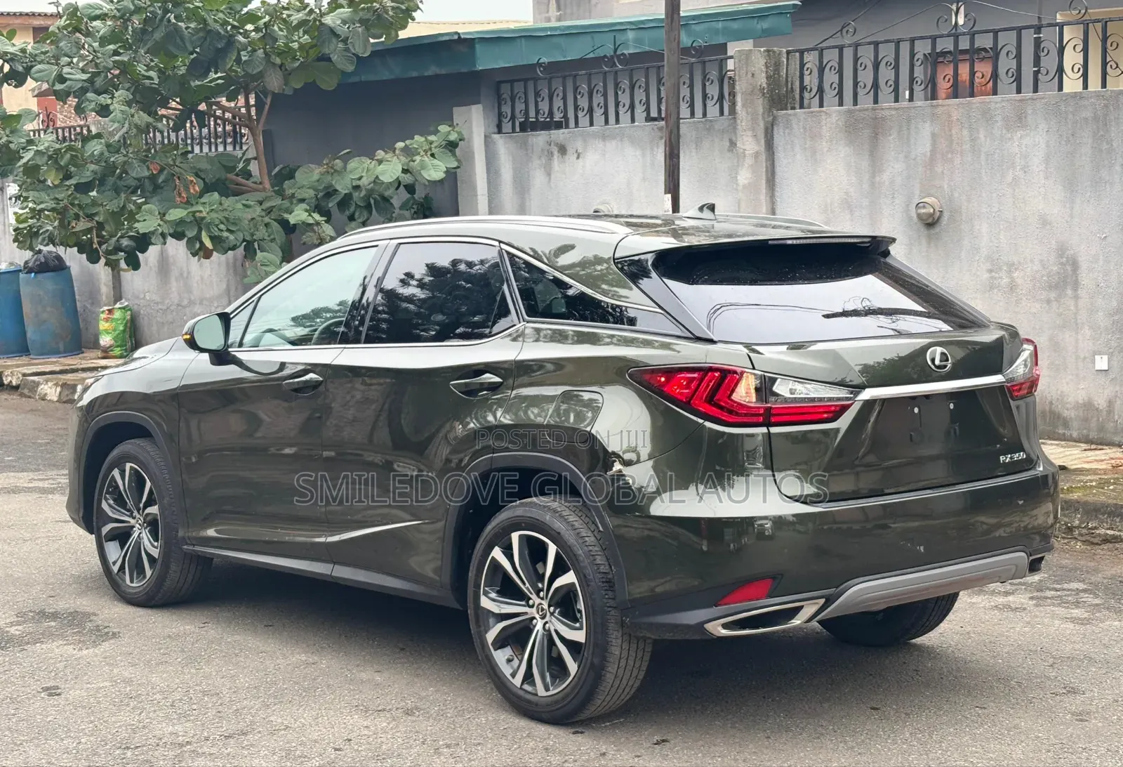 Lexus RX 2022 Green