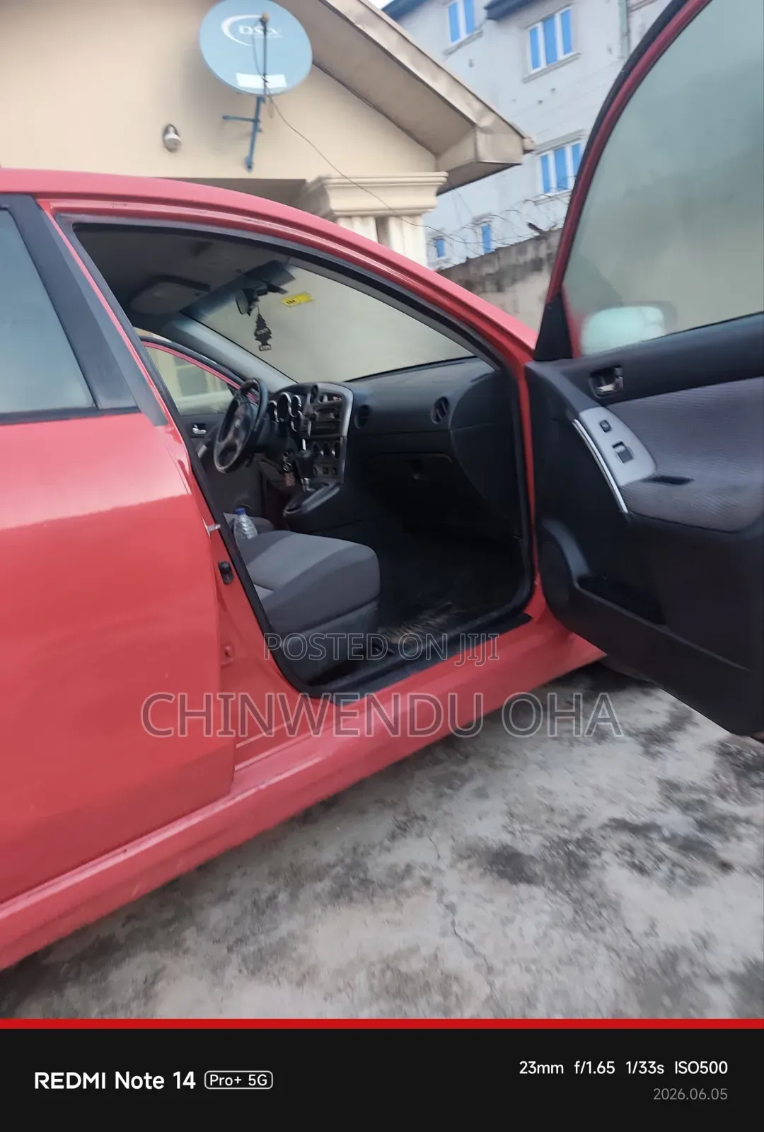 Toyota Matrix 2006 Red