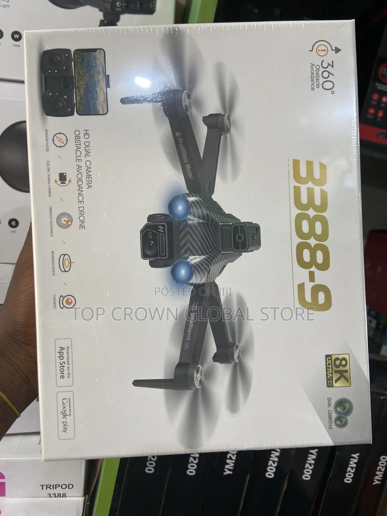 3388-9 Branded Drones and 360° Obstacle Avoidance