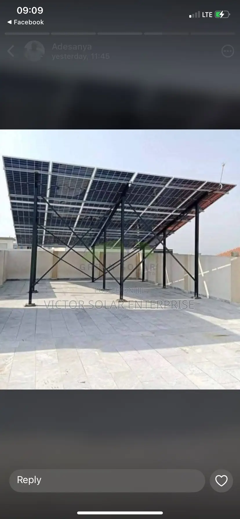 Felicity Setup 10kva,Battery 15kwh,12panel 550watts