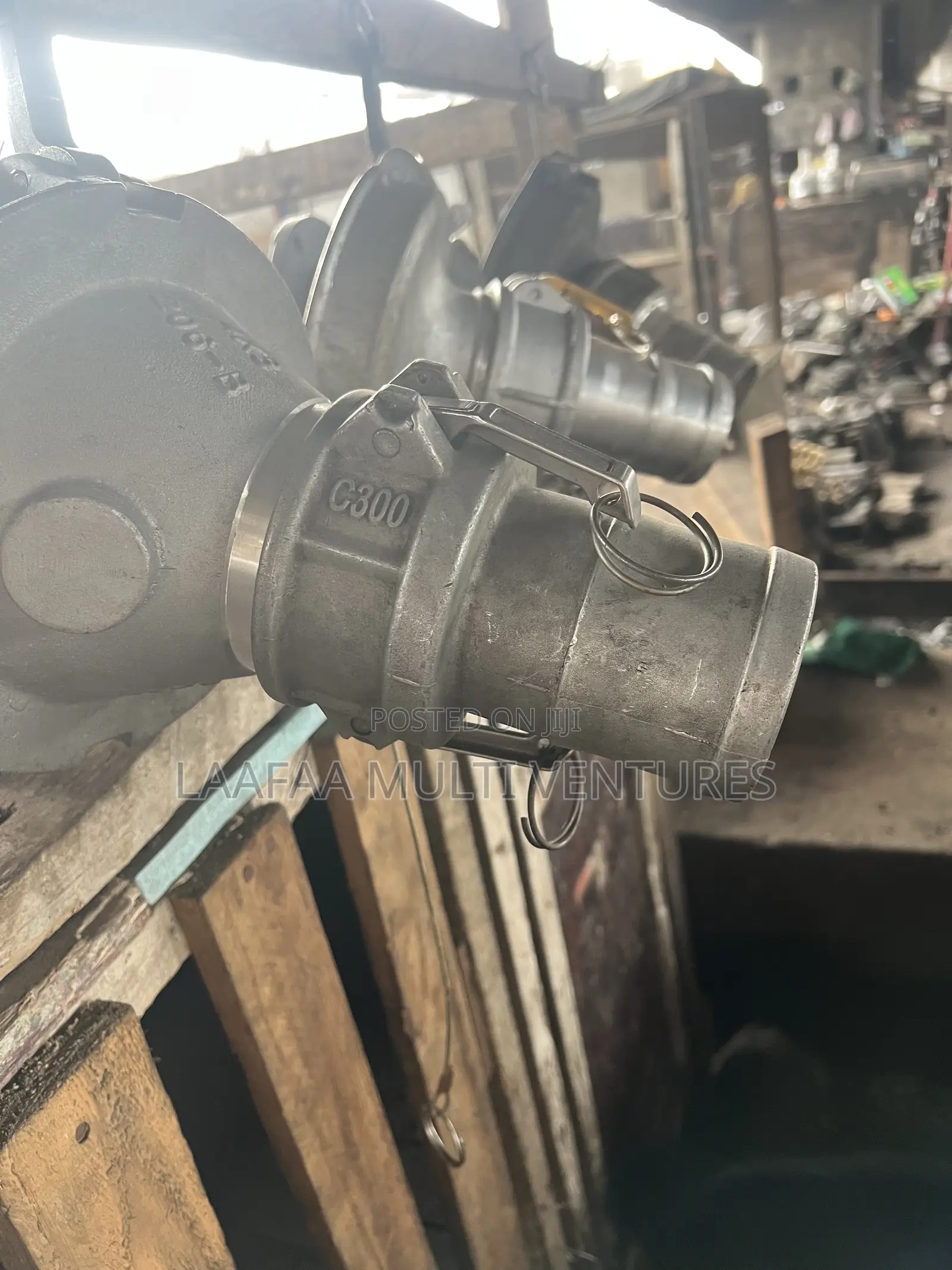 Tanker Discharge Valve, 4-Inch Aluminum Api Adaptor Ball Valve