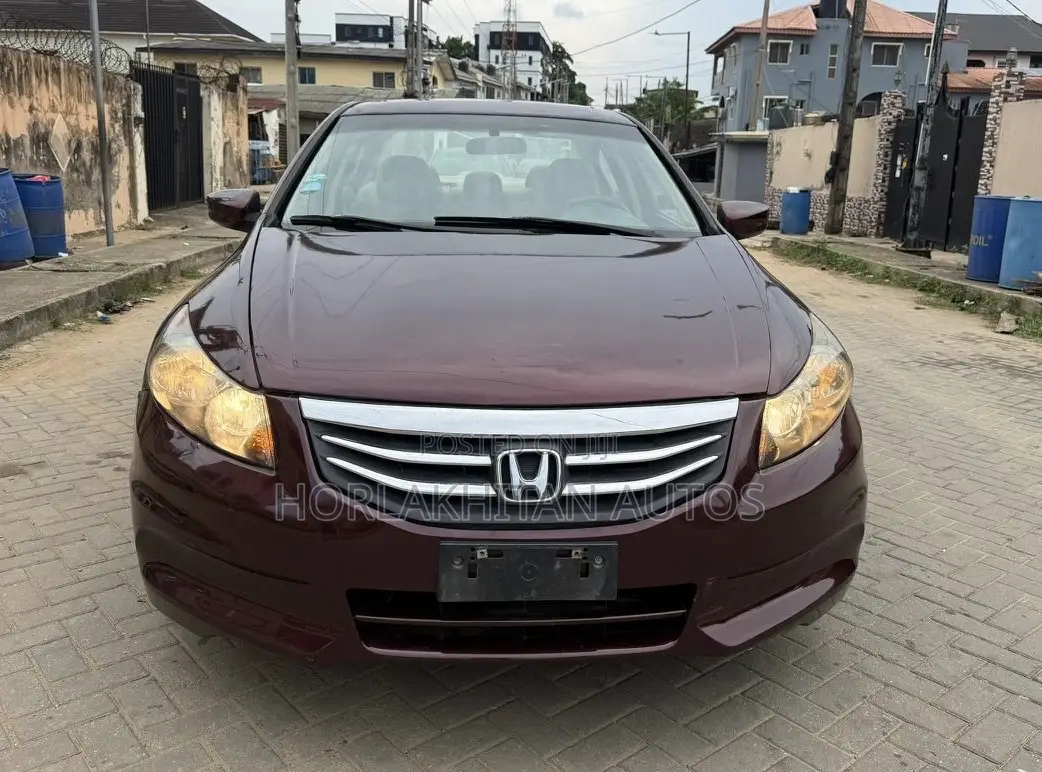 Honda Accord 2012 Burgundy
