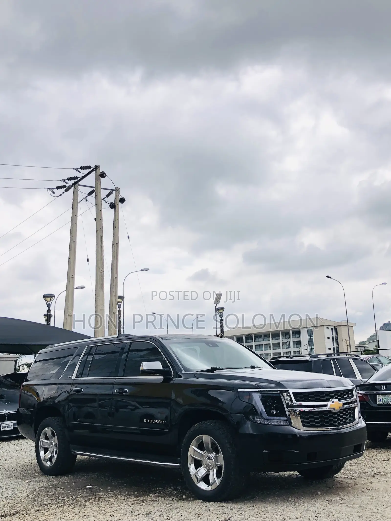 Chevrolet Suburban LTZ 4dr SUV 4WD (5.3L 8cyl 6A) 2015 Black