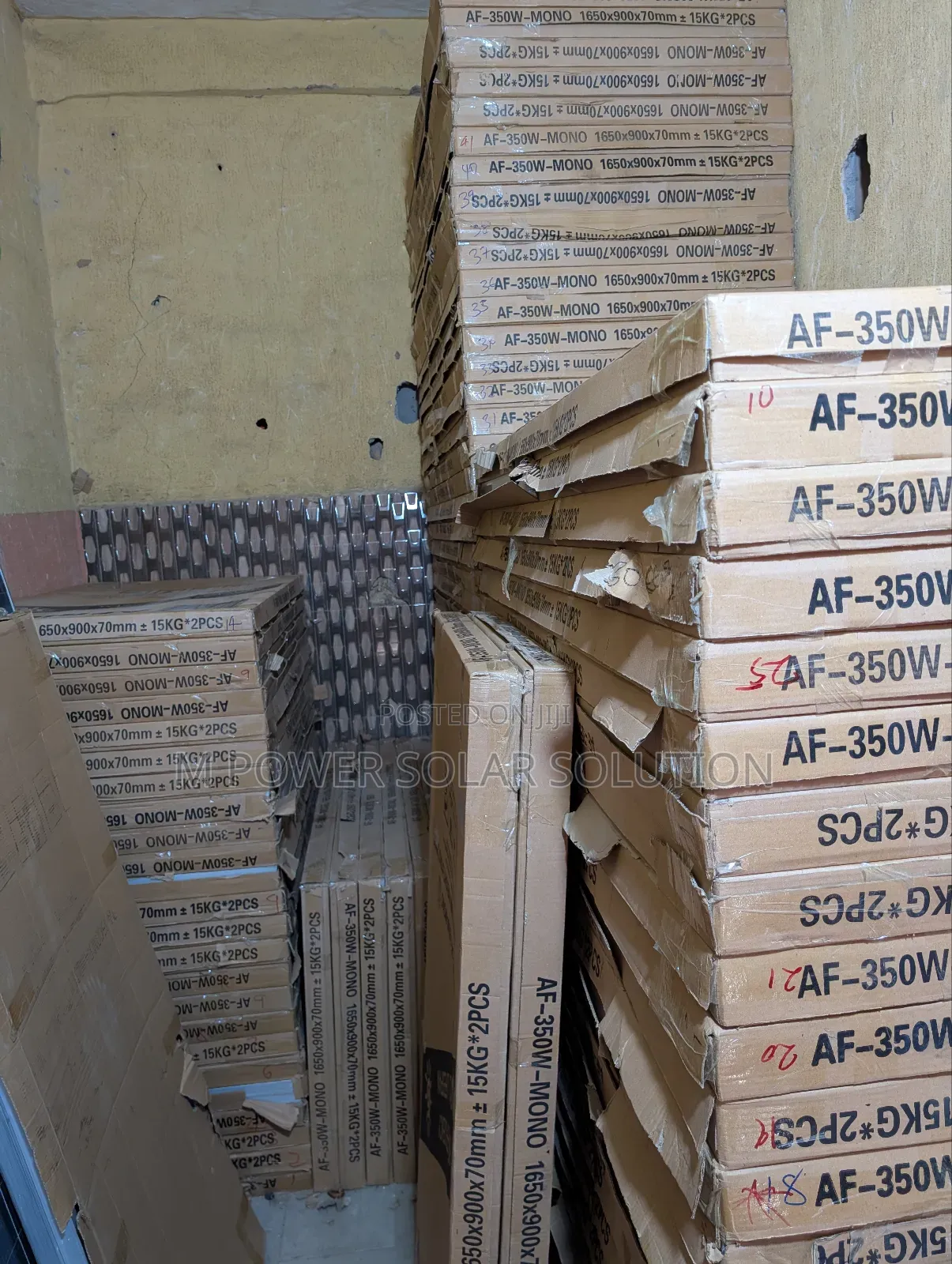 350w Africell Solar Panels