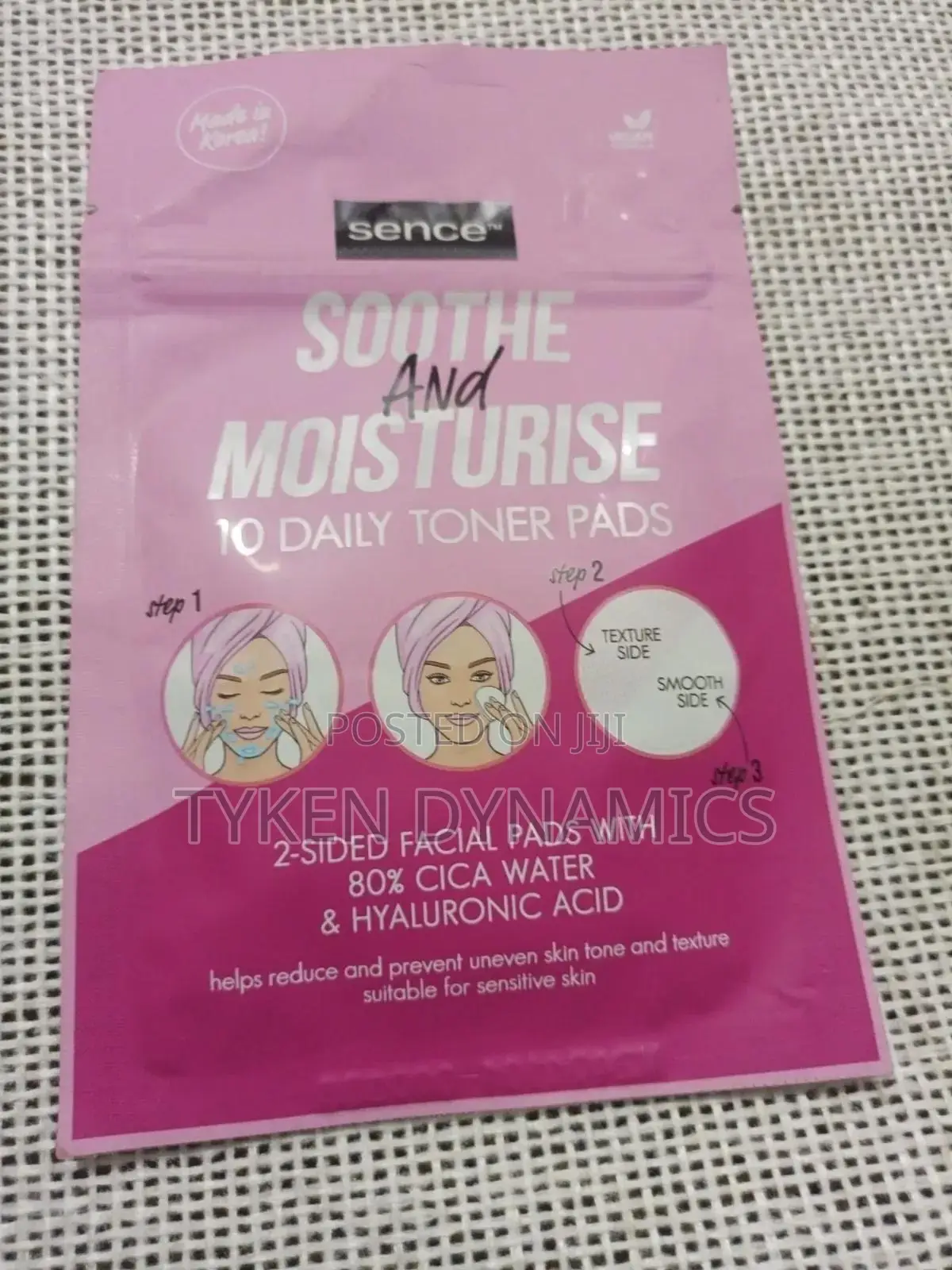 Sence Soothe and Moisturize 10 Daily Toner Pads