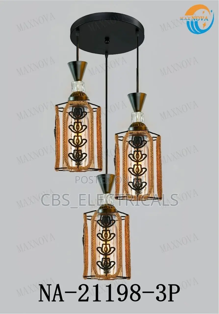 Modern Rope Pendant