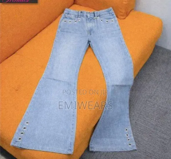 Paint Splatter Denim Jeans