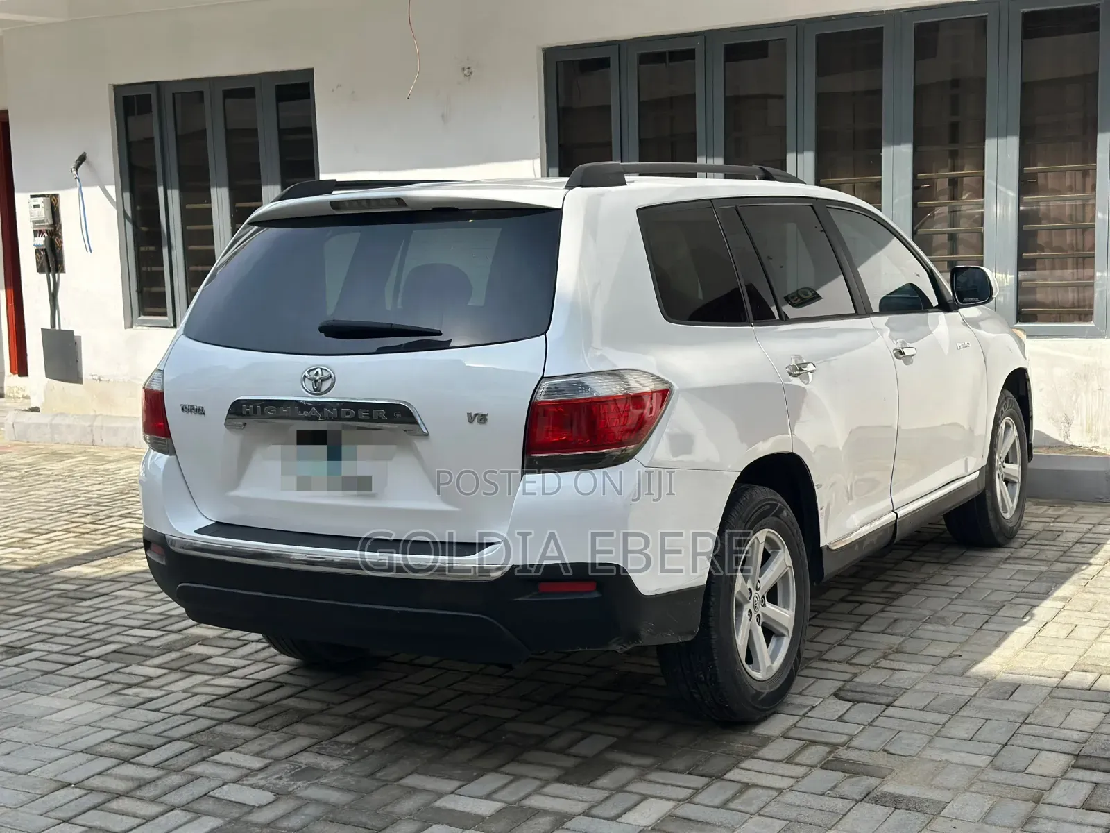 Toyota Highlander Limited 2012 White
