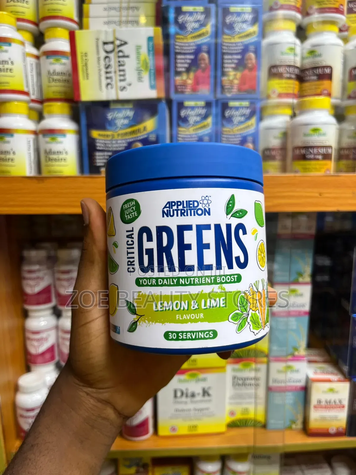 Applied Nutrition Critical Greens Lemon Lime Flavour