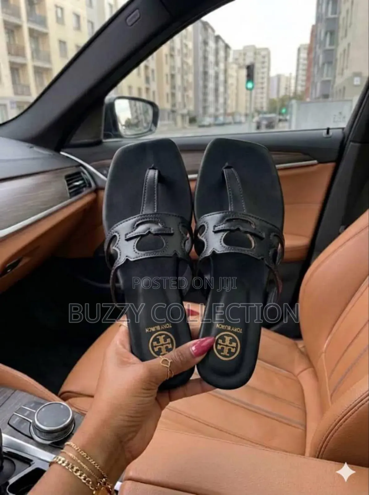 Tory Burch Luxury Stylish Flat Slippers