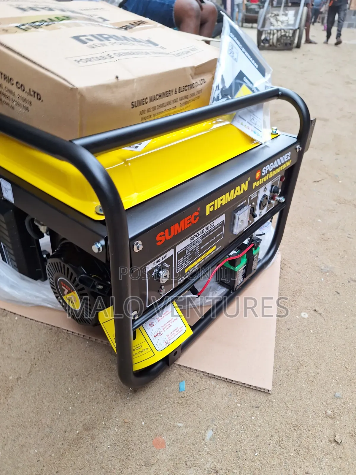 4.5kva Sumec Firman Petrol Generator 100% Copper Coil