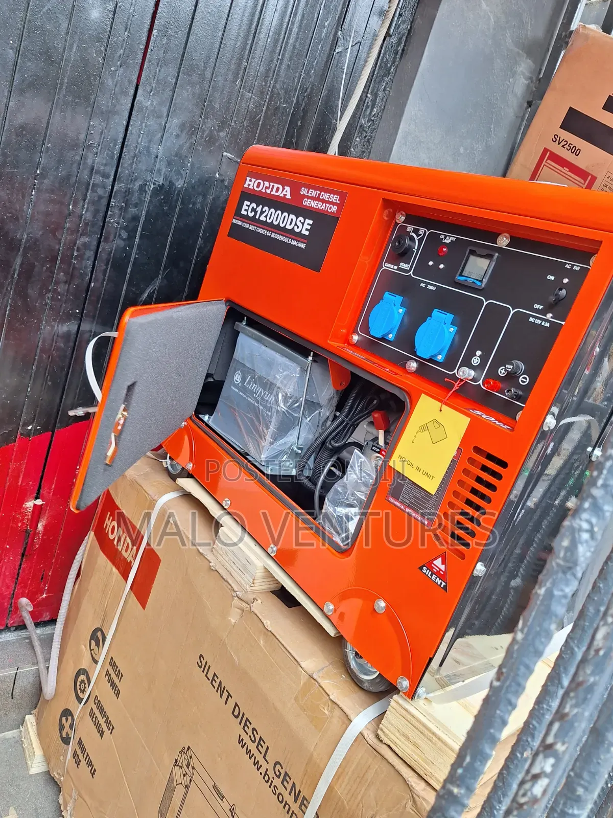 10kva Diesel Soundproof Honda Generator
