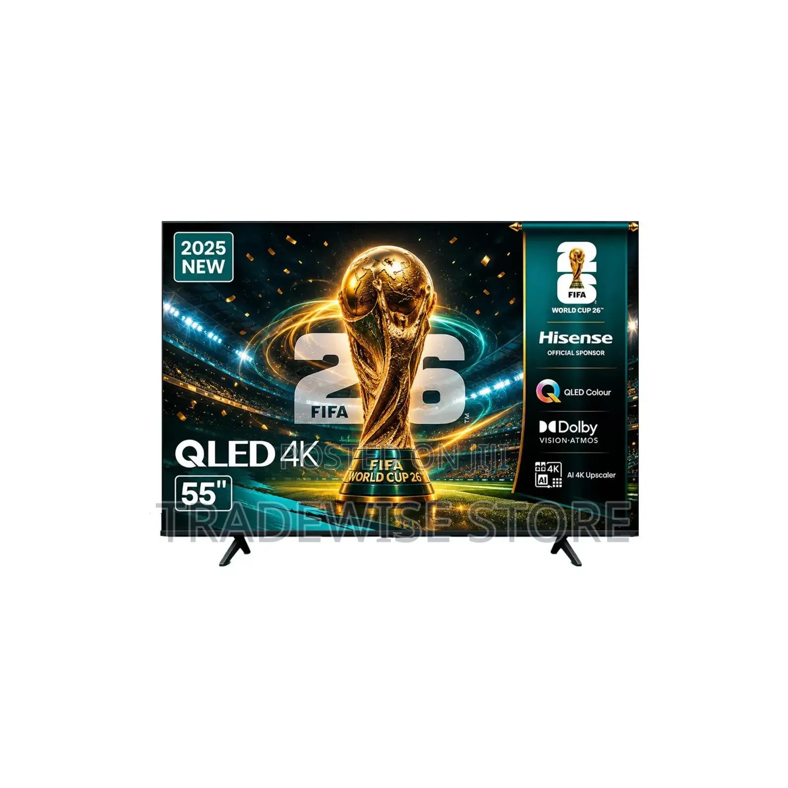 Hisense Tv Qled 55 Inches Q6q Smart