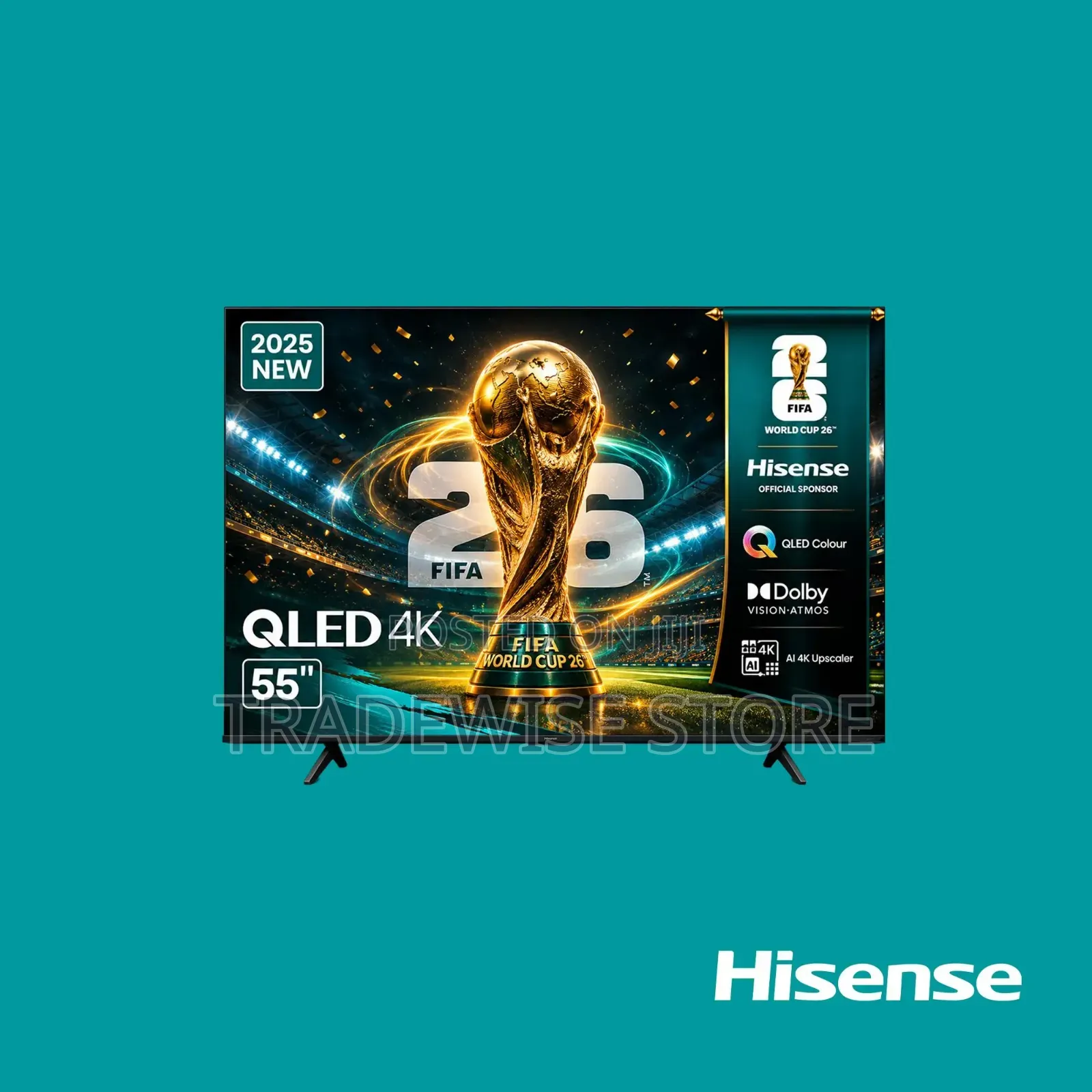 Hisense Tv Qled 55 Inches Q6q Smart