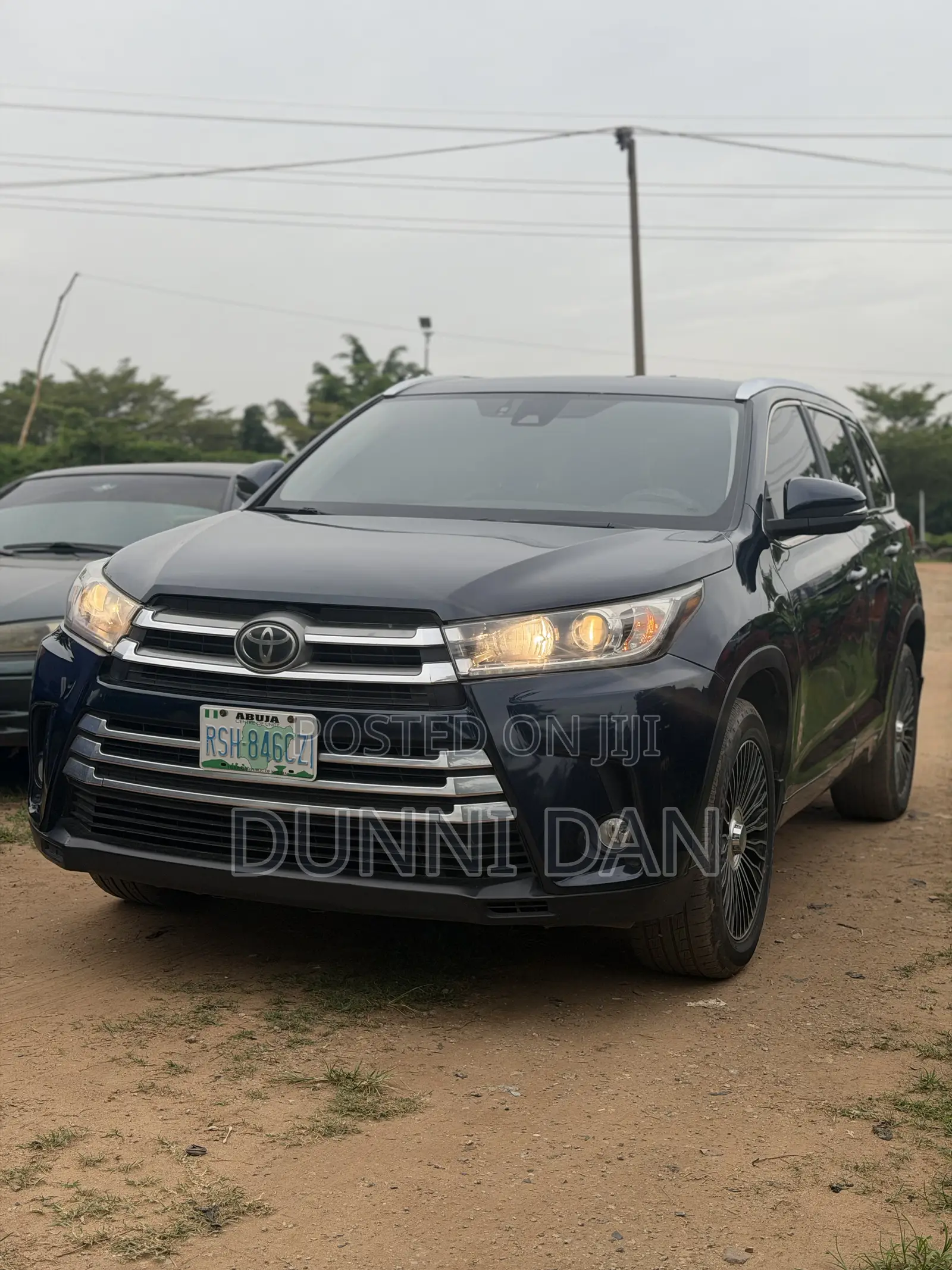 Toyota Highlander Limited 4x4 V6 (3.5L 6cyl 8A) 2017 Blue