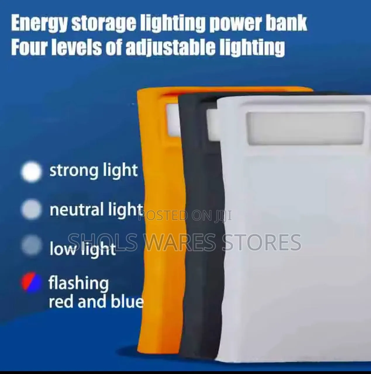 Portable Solar Energy Kit With 6 Bulbs + Phone Charger