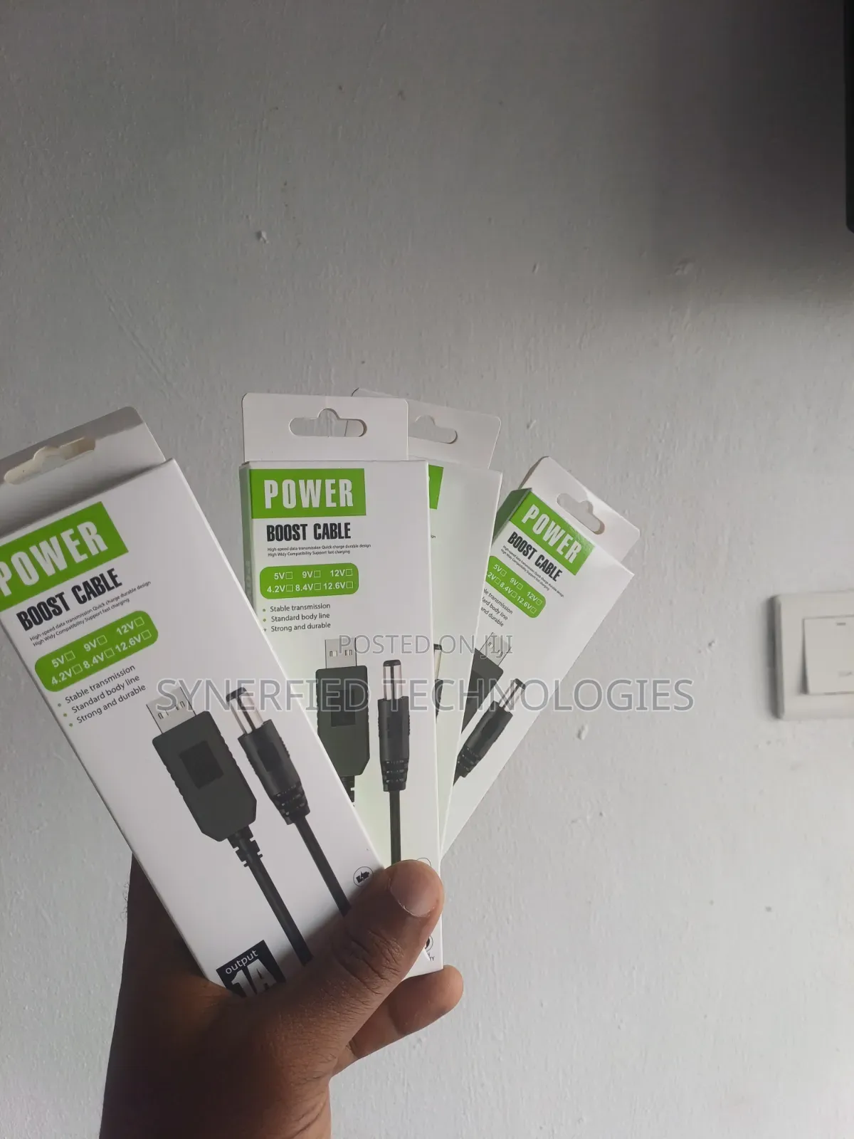 Router Power Cable Usb 5v To 9v/12v, Works With Power Bank