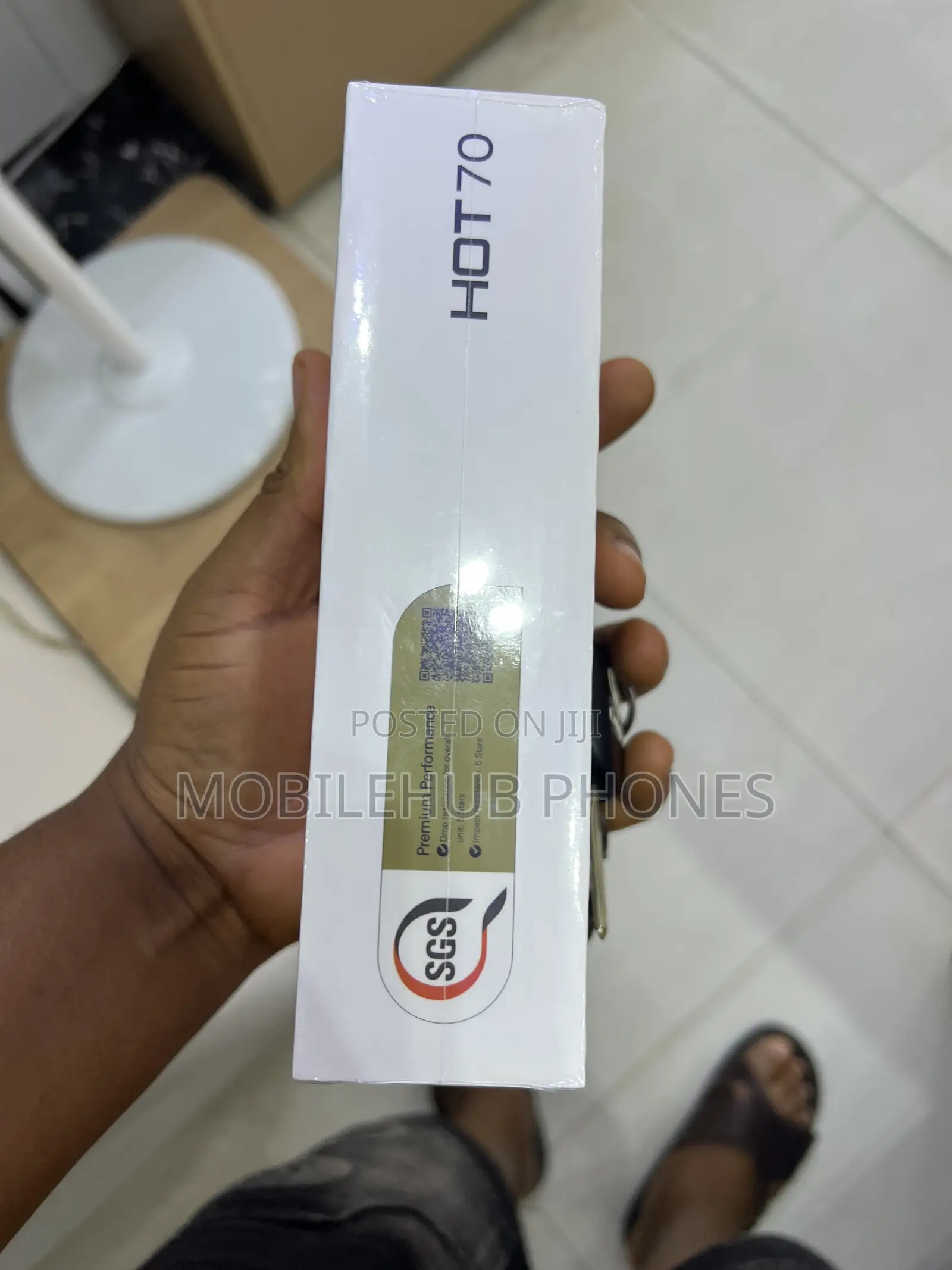 New Infinix Hot 70 128 GB Black
