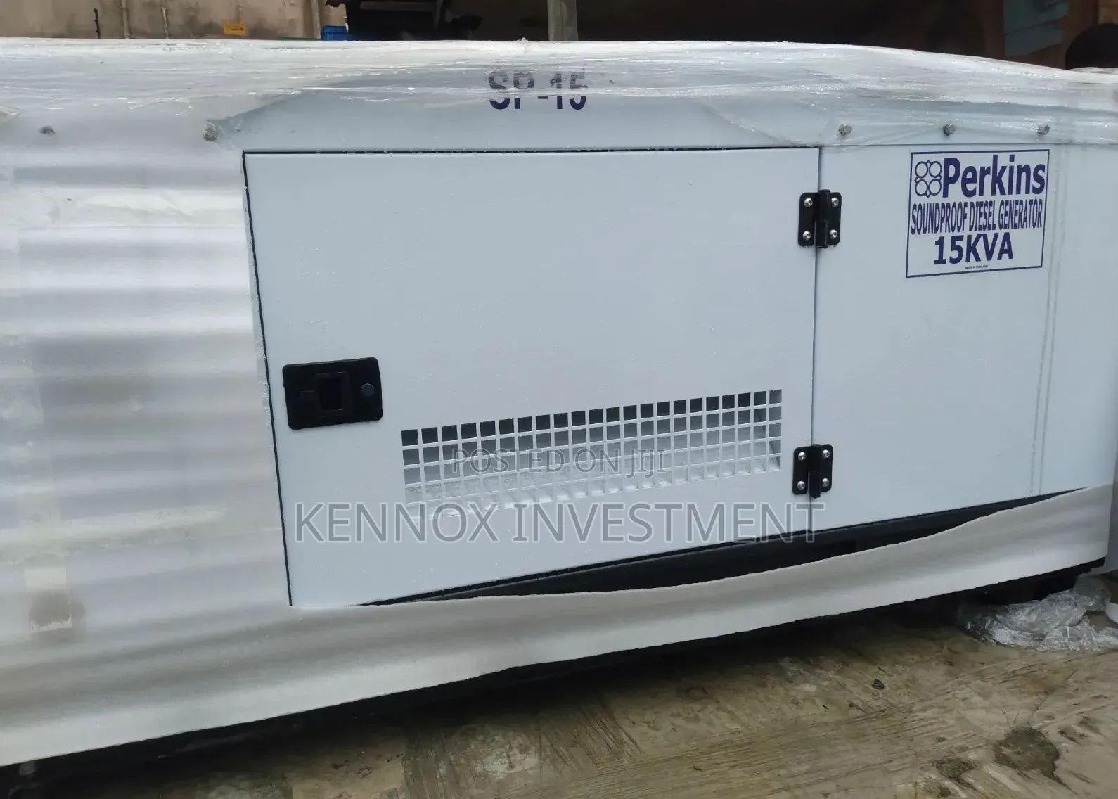 Standard 15kva Perkins Soundproof Diesel Generator