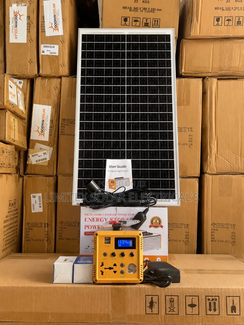 300w Solar Generator With Complete Kit