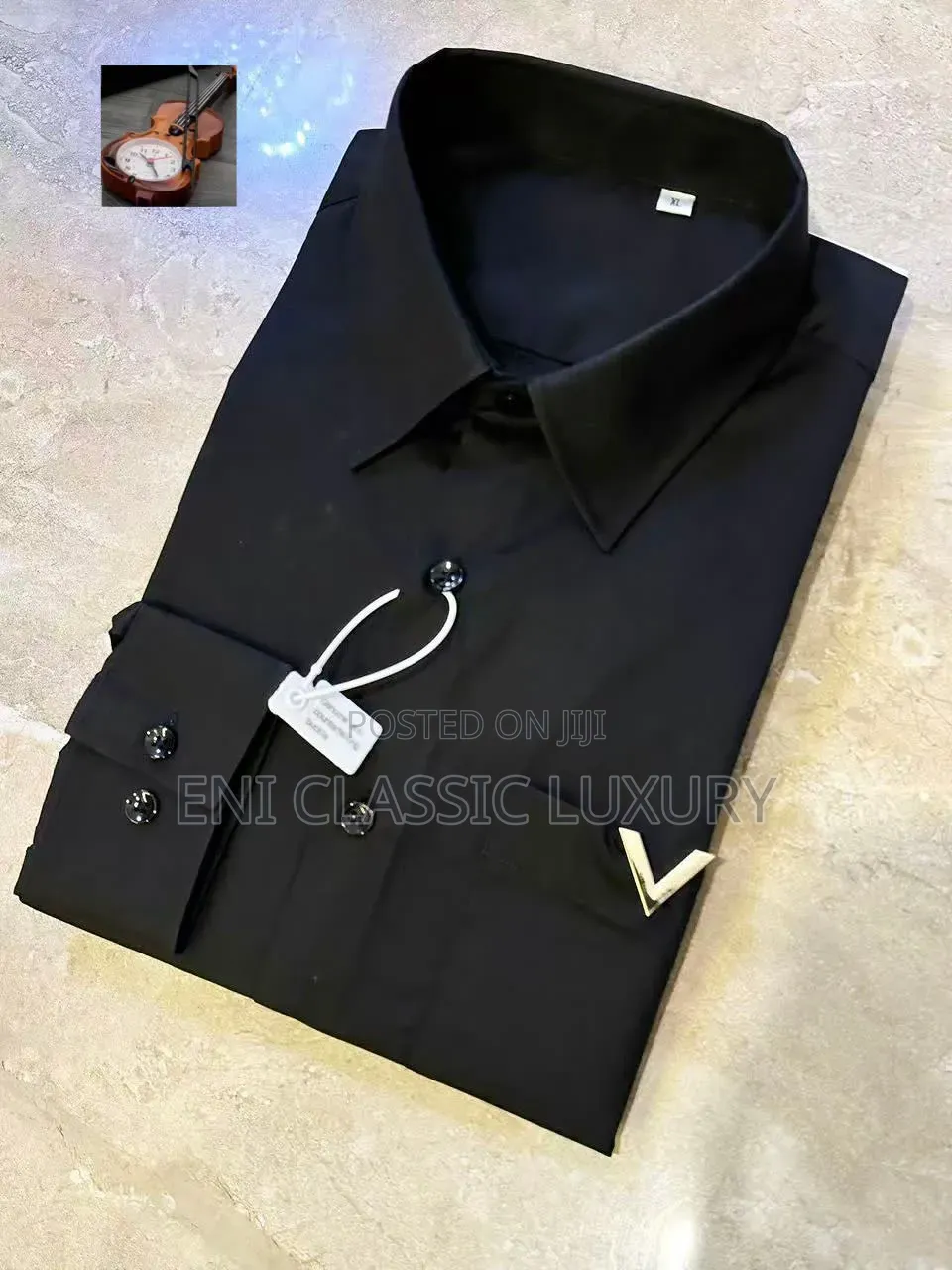 Valentino Top Quality Luxury Men's Shirts Well Banded Package