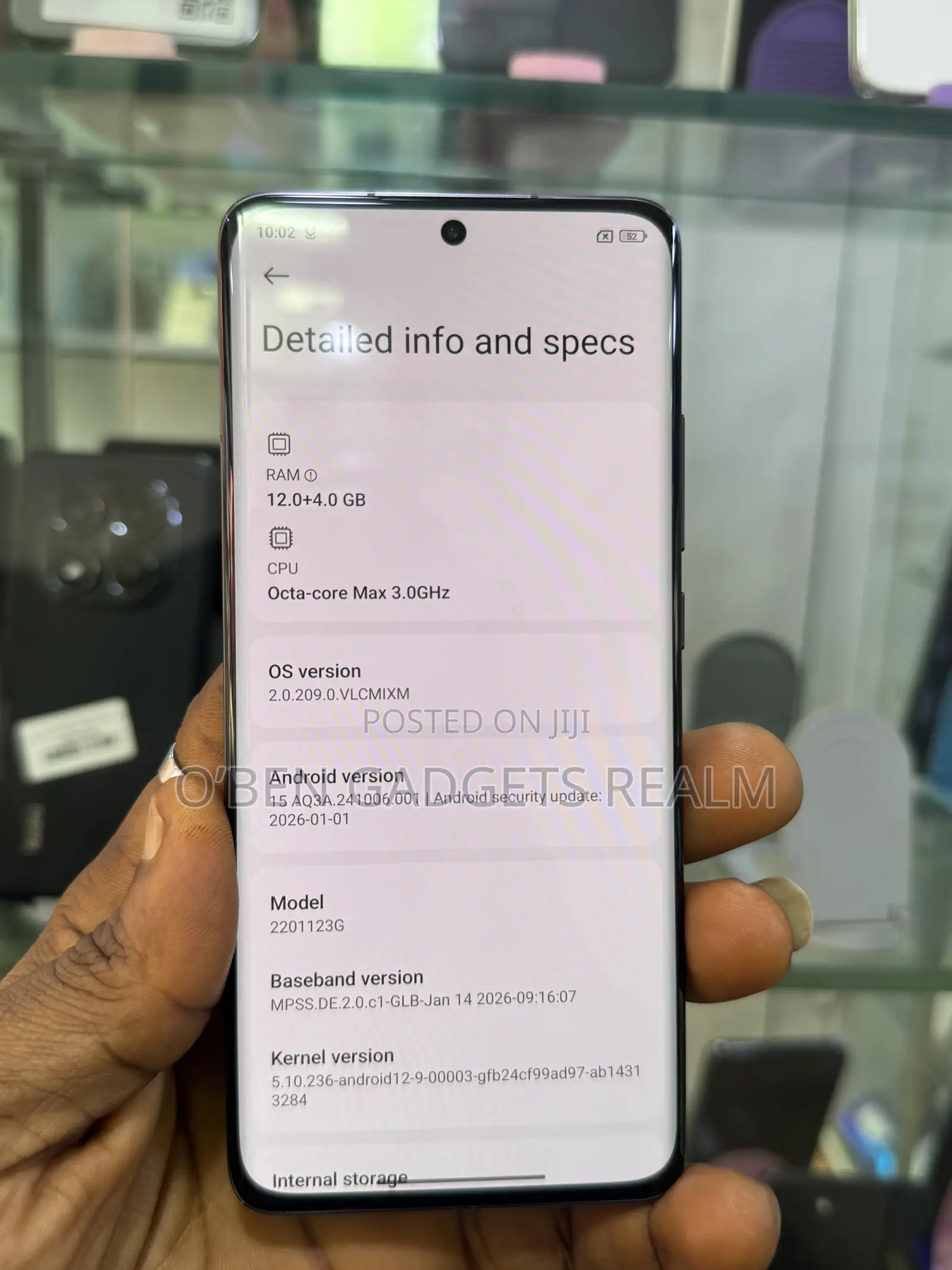 Xiaomi 12 256 GB Black