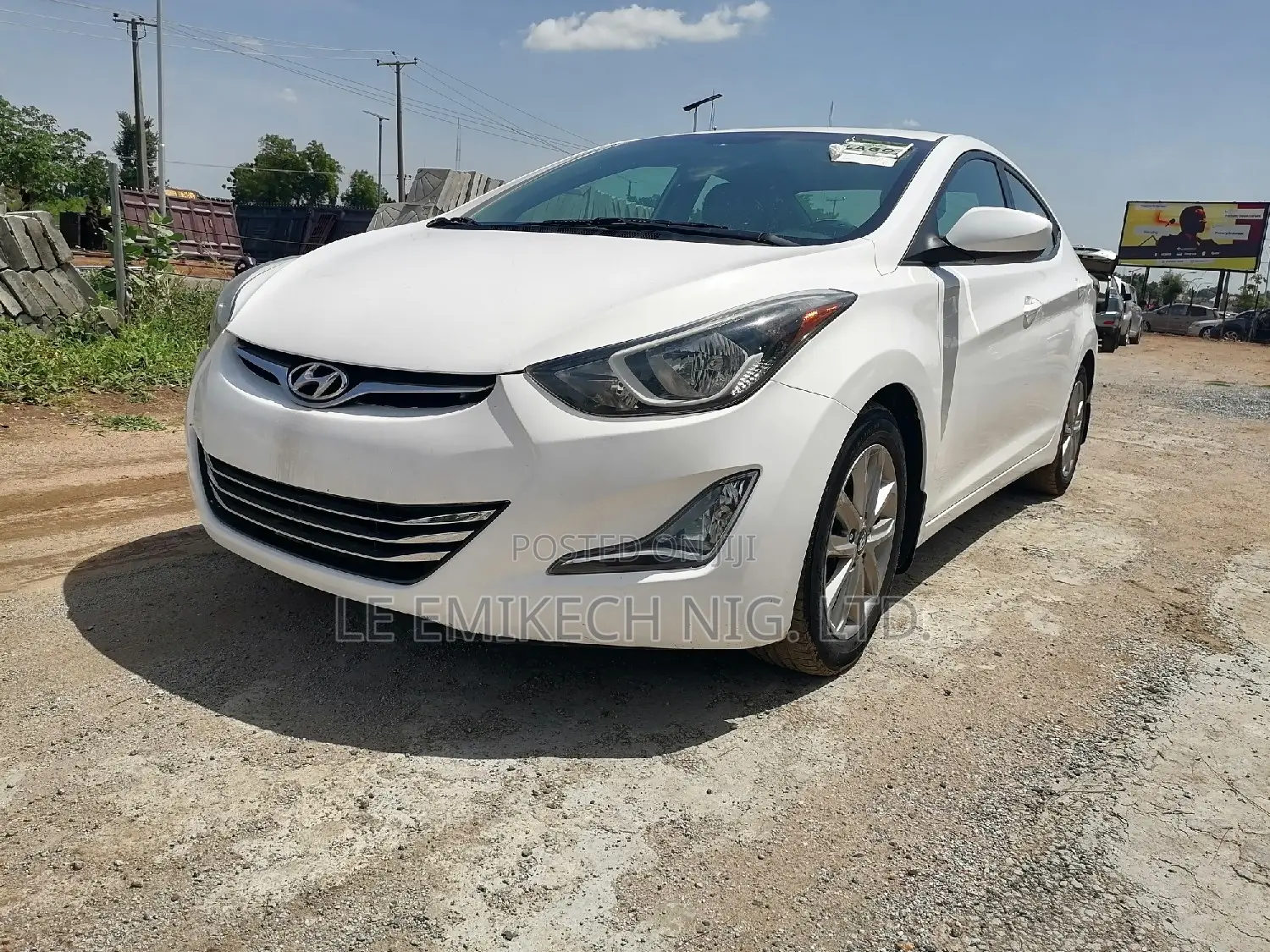Hyundai Elantra 2014 White