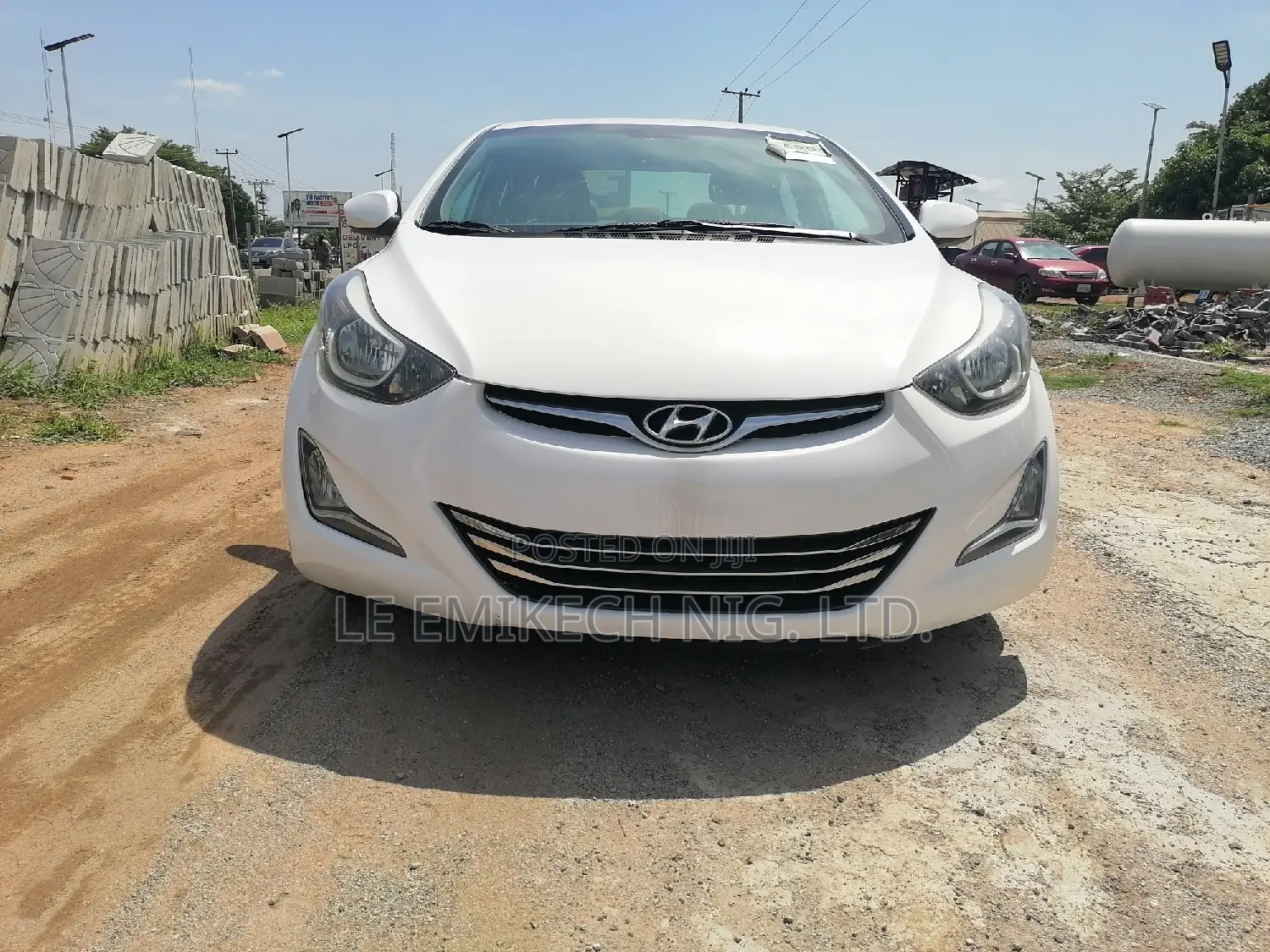 Hyundai Elantra 2014 White