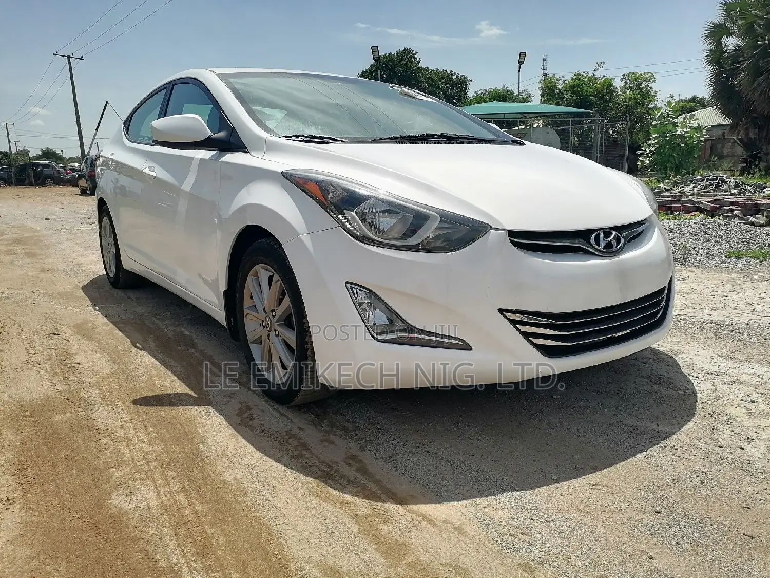 Hyundai Elantra 2014 White