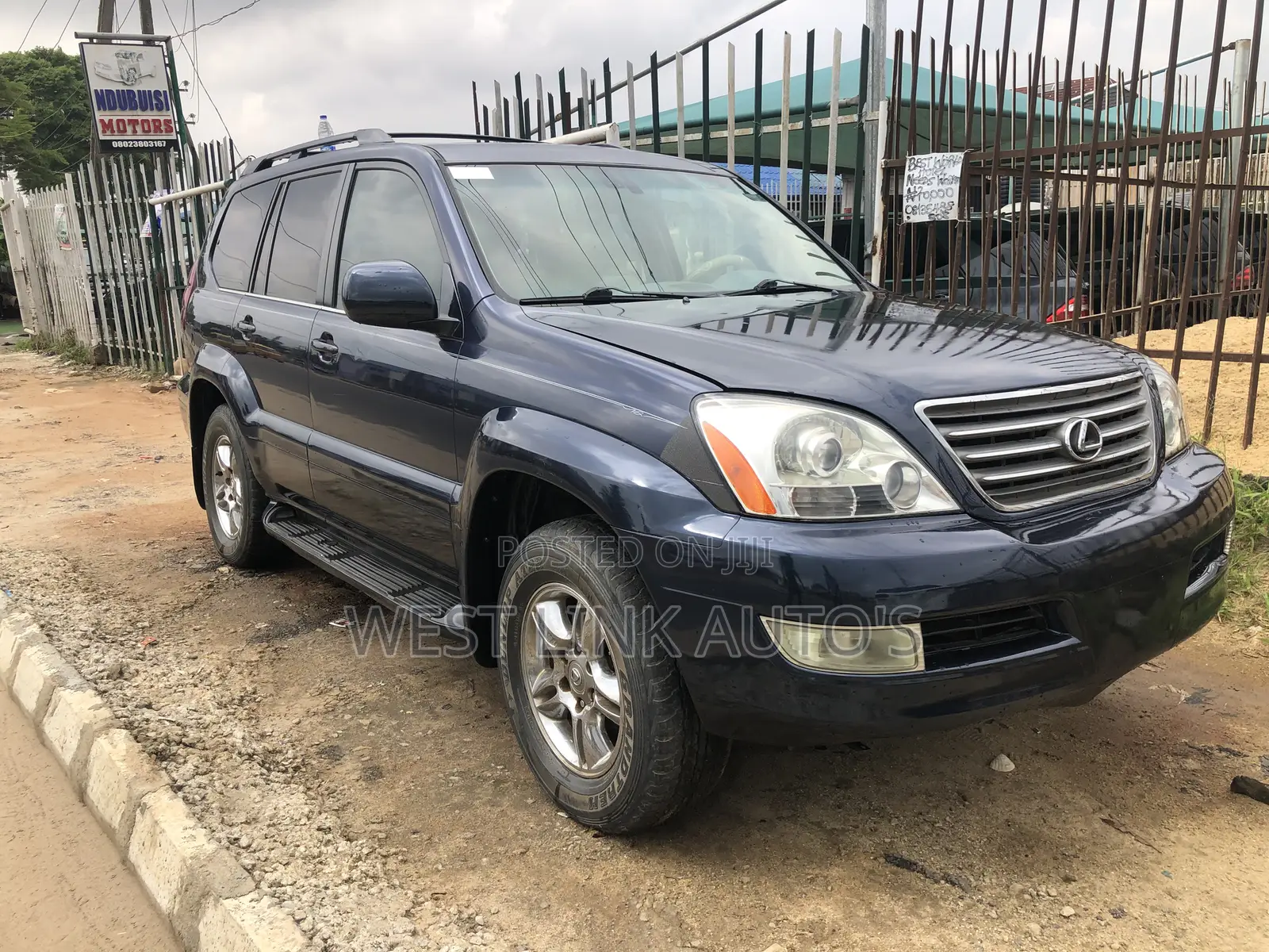 Lexus GX 470 Sport Utility 2005 Blue