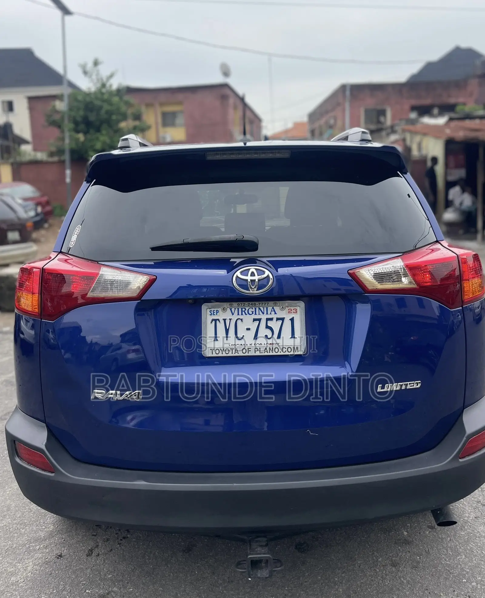 Toyota RAV4 Limited 4dr SUV AWD (2.5L 4cyl 6A) 2014 Blue
