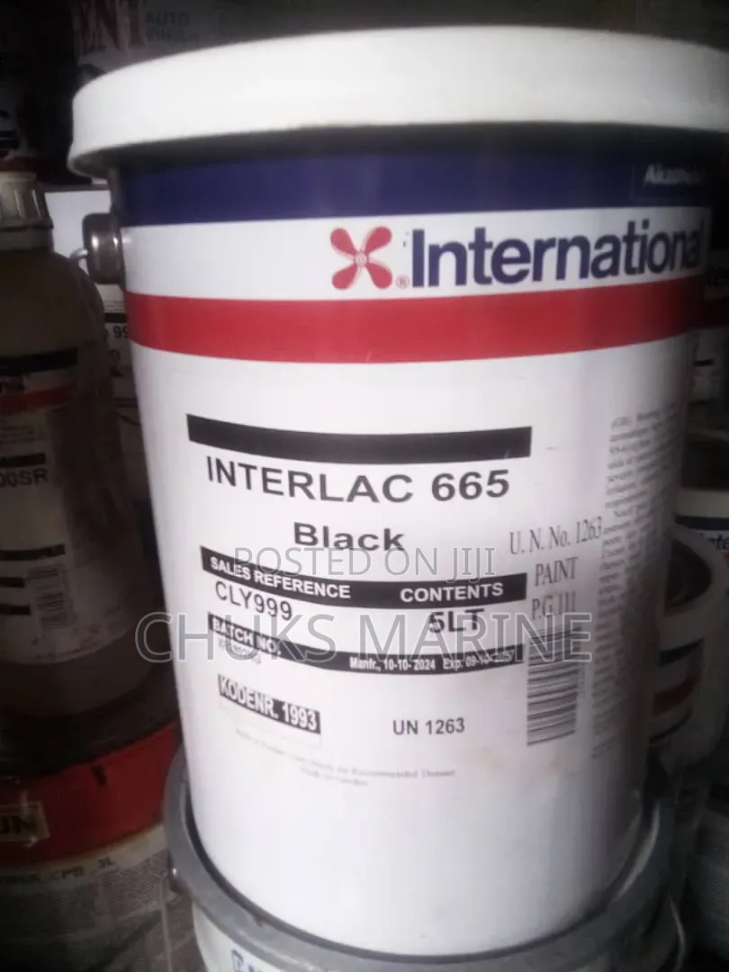 Interlac 665 Black Marine Paint
