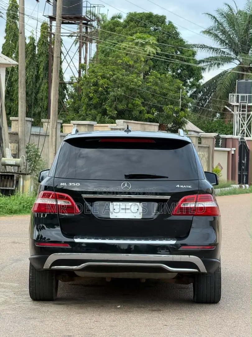 Mercedes-Benz M Class 2012 Black