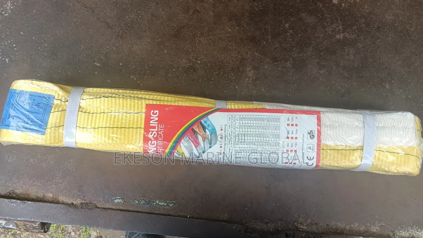 3tonx 4 Meters Polyester Sling Lifting Belt ( All Sizes Are Available)