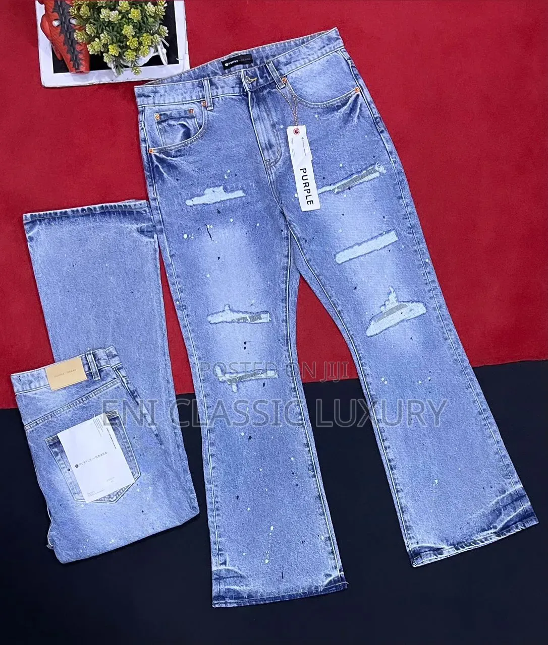 Gallery Dept Luxury Jeans Best Quality for Men Well Banded