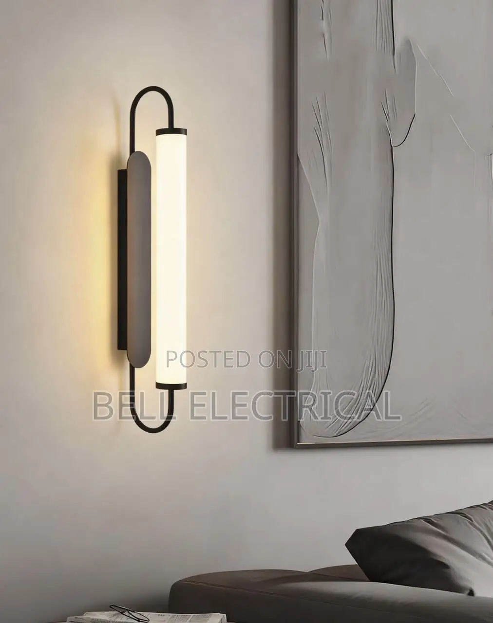 Black or Gold Nordic Minimalist Modern Bedside